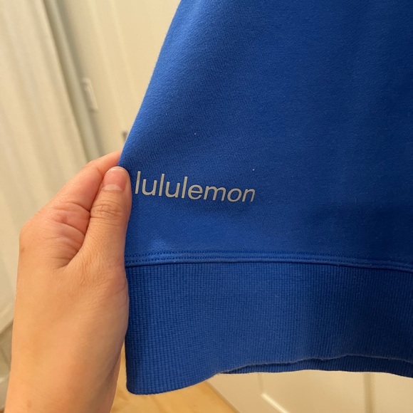 Lululemon “Perfectly Oversized Crew” Wild Bluebell Size 6 - Picture 3 of 13
